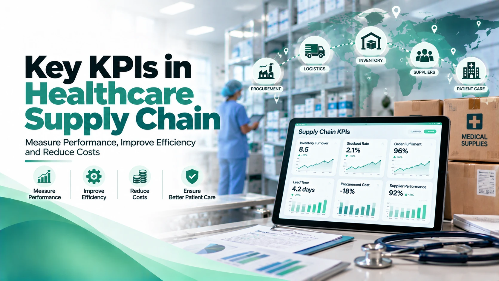 Healthcare Supply Chain KPIs: 12 Metrics Every Hospital Should Track